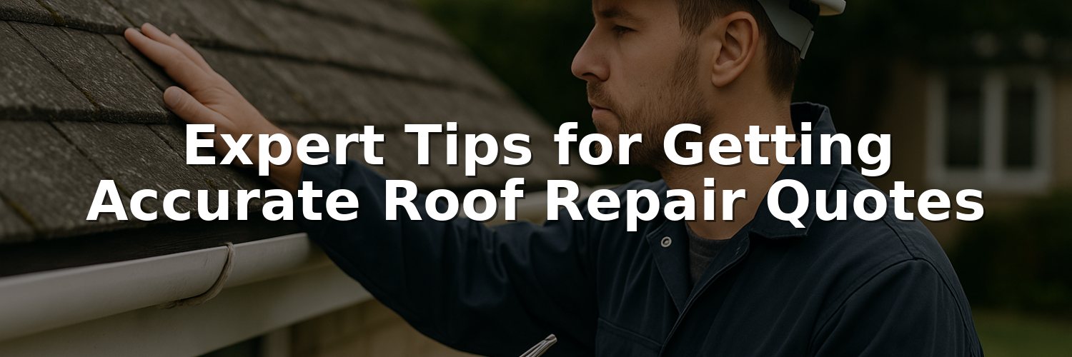 Expert Tips for Getting Accurate Roof Repair Quotes