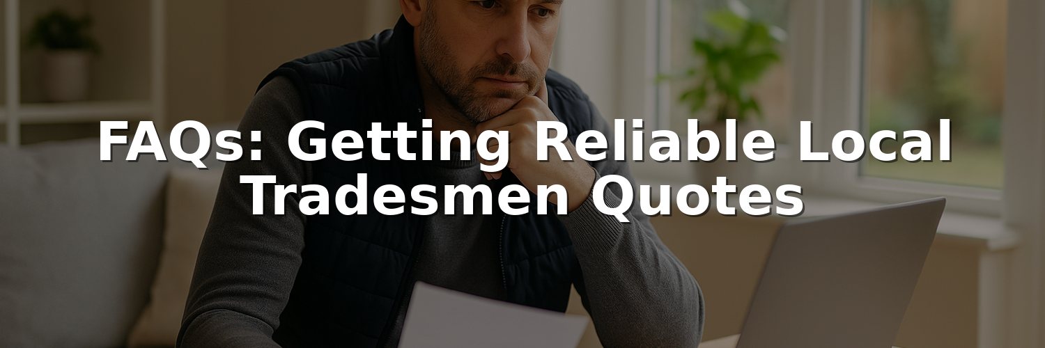 FAQs: Getting Reliable Local Tradesmen Quotes