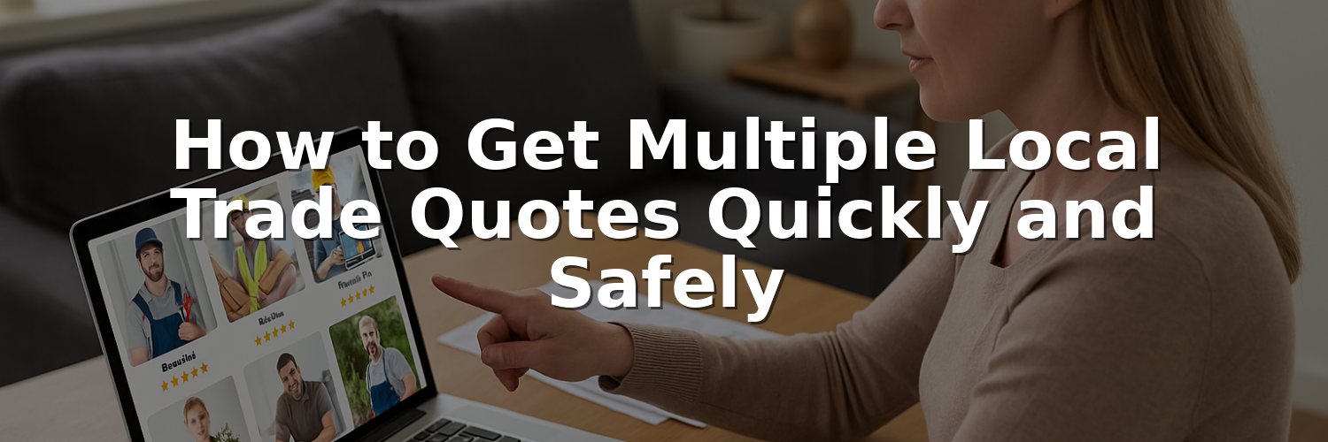 How to Get Multiple Local Trade Quotes Quickly and Safely